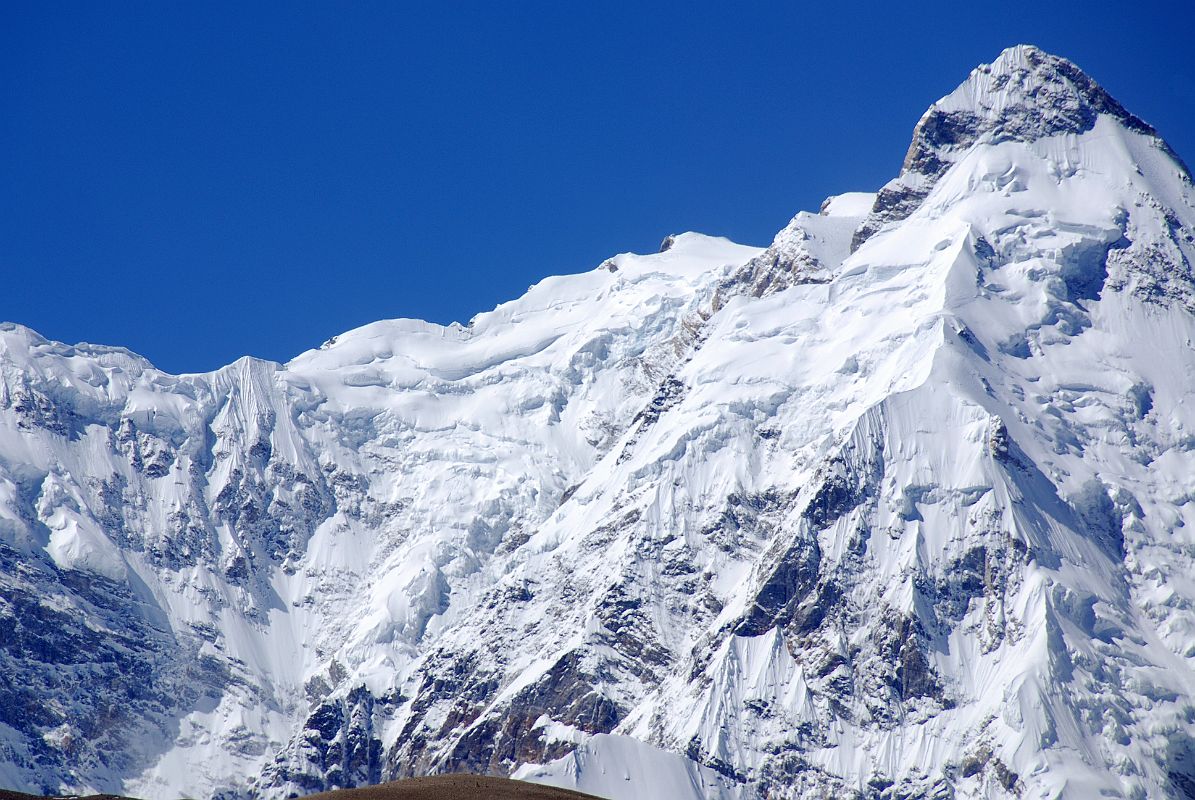 38 Shishapangma East Face And Phola Gangchen Close Up From Drive From Ngora To Friendship Highway Shishapangma East Face and Phola Gangchen close up drive from Ngora to the Friendship Highway.